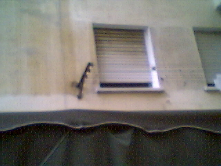 En esta imagen se puede apreciar el cable que sube a la 3 planta